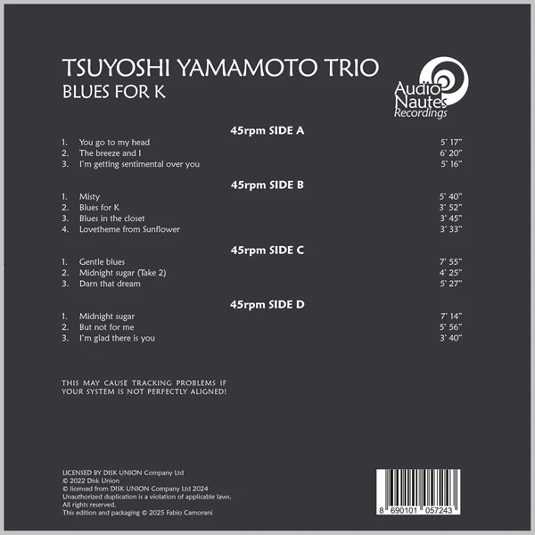 Tsuyoshi Yamamoto Trio - Blues For K